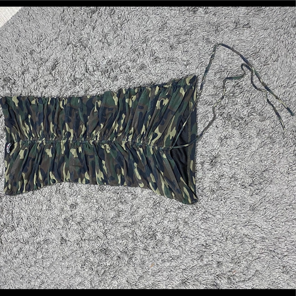 NWT Fashion Nova Camo Dress